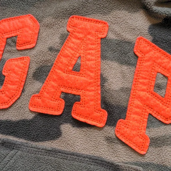 Baby Gap Toddler Fleece Camo Hoodie Sweatshirt * 2T - Picture 2 of 5